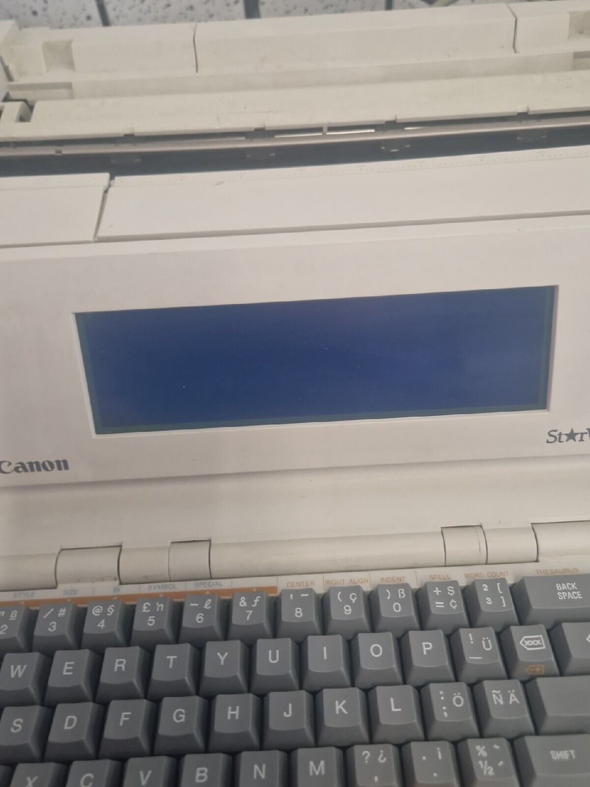 SPARES Canon StarWriter 70 Publishing Electronic Typewriter Processor VS100