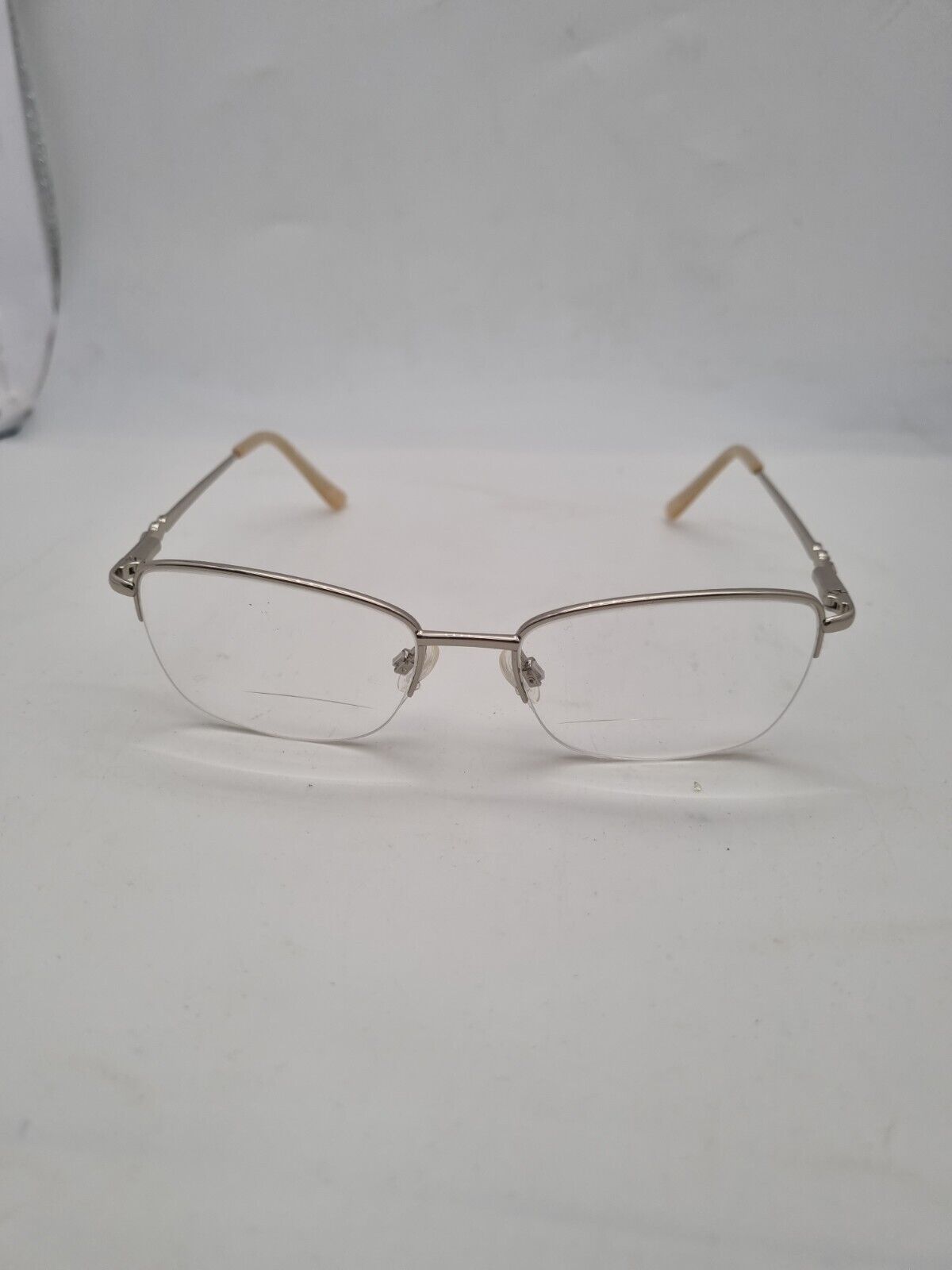 Specsavers Daisy Glasses Frames Pink Half Rim Eyeglasses Frames MOD: 30510654