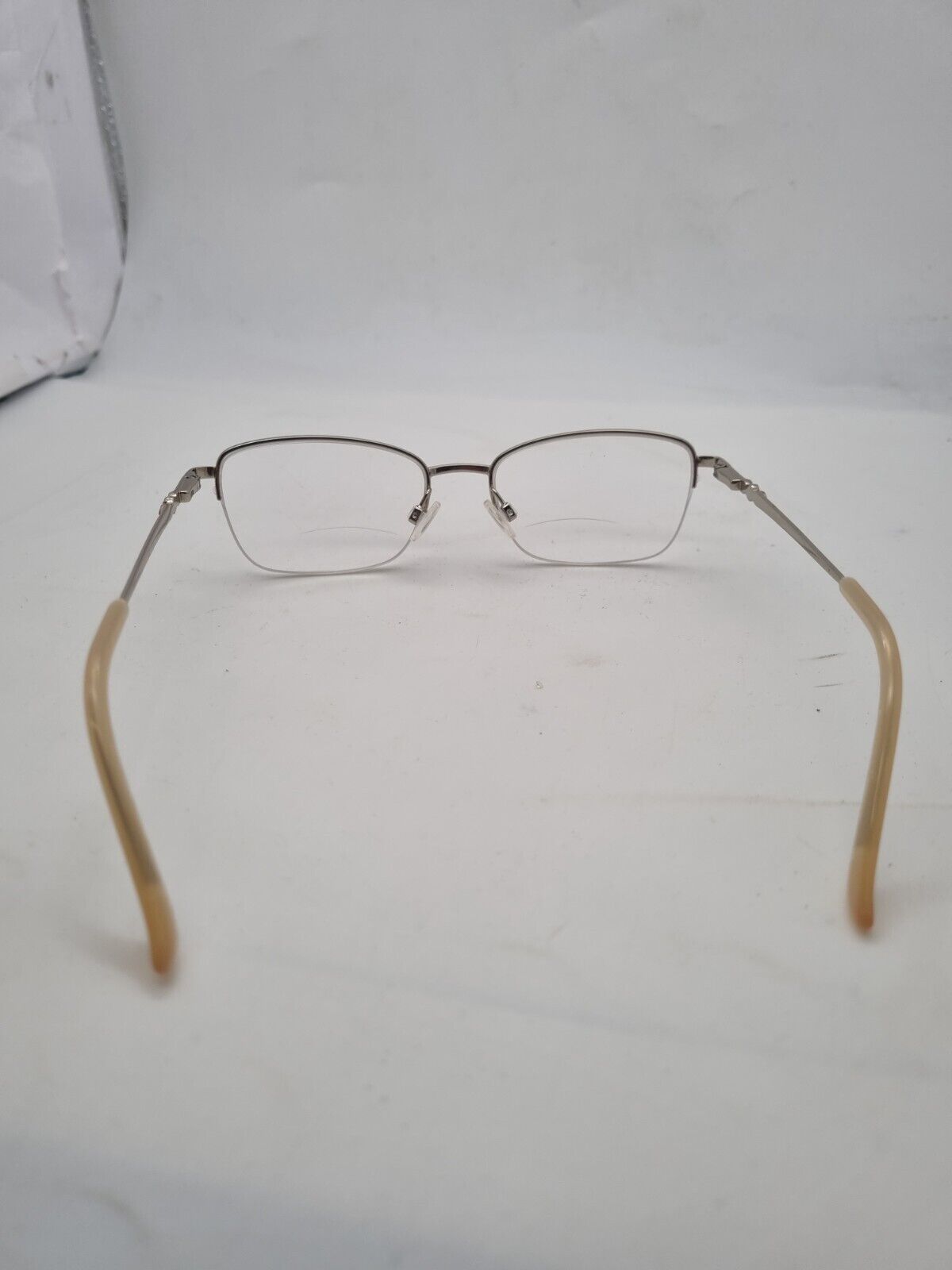 Specsavers Daisy Glasses Frames Pink Half Rim Eyeglasses Frames MOD: 30510654