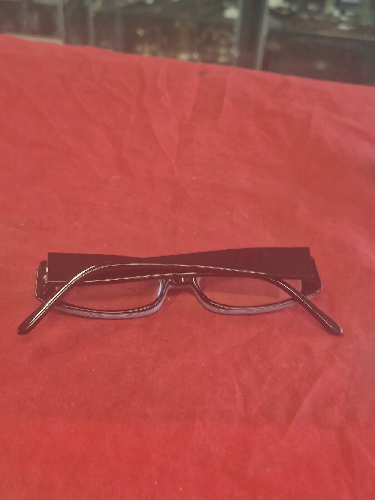 SPECSAVERS eyeglasses TWO-TONE PURPLE RECTANGLE glasses frame MOD: NINA 24875349