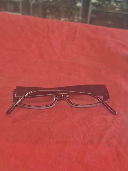 SPECSAVERS eyeglasses TWO-TONE PURPLE RECTANGLE glasses frame MOD: NINA 24875349