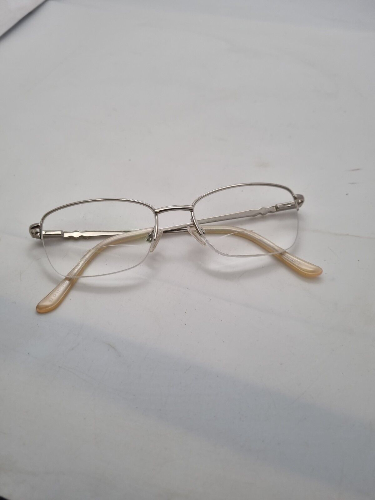 Specsavers Daisy Glasses Frames Pink Half Rim Eyeglasses Frames MOD: 30510654