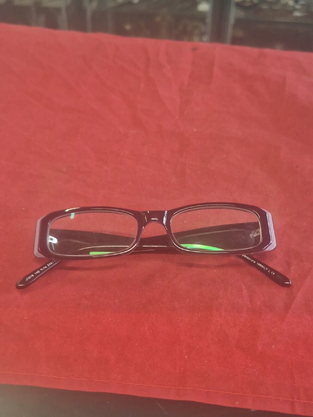 SPECSAVERS eyeglasses TWO-TONE PURPLE RECTANGLE glasses frame MOD: NINA 24875349