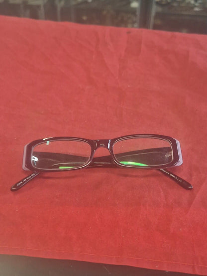 SPECSAVERS eyeglasses TWO-TONE PURPLE RECTANGLE glasses frame MOD: NINA 24875349