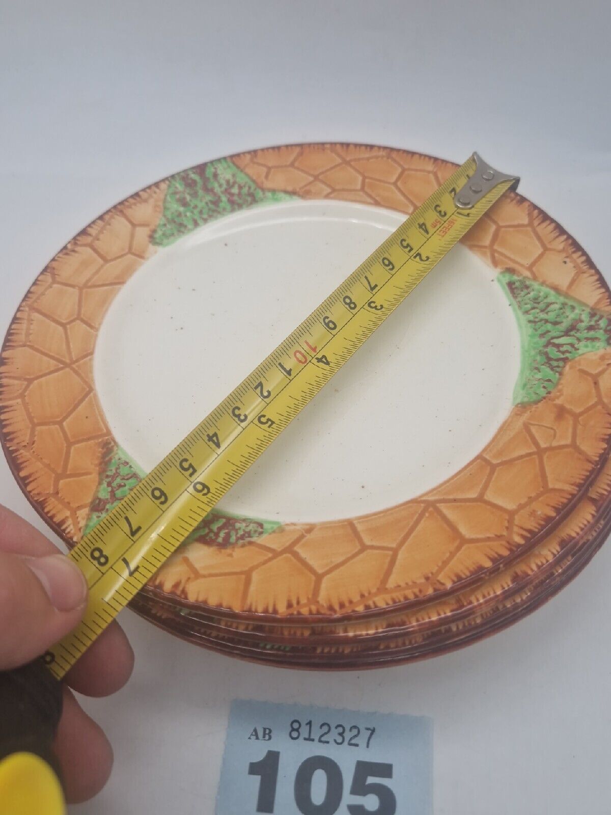 Set Of 5 Westminster Hanley Staffordshire Cottage Ware Side Salad Dessert Plate