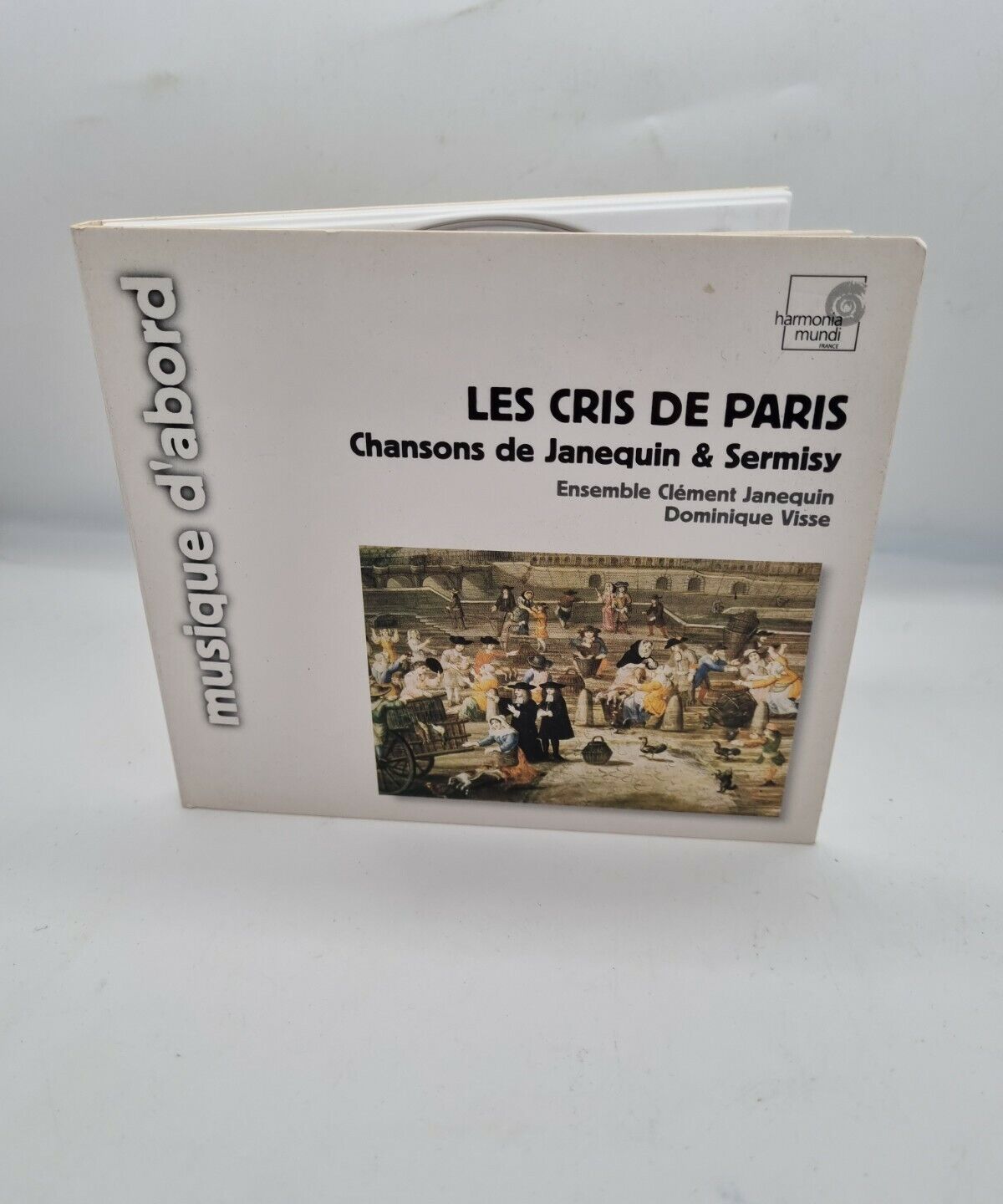 Les Cris De Paris By Janequin Chansons Harmonia Mundi Visse Livre Music Audio CD