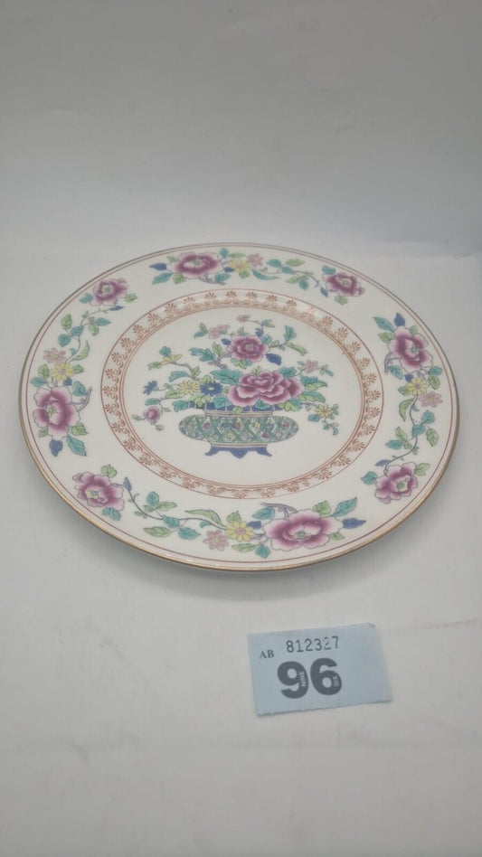 Crown Staffordshire Floral Plate Decoration Pattern No V708 Roses Vintage