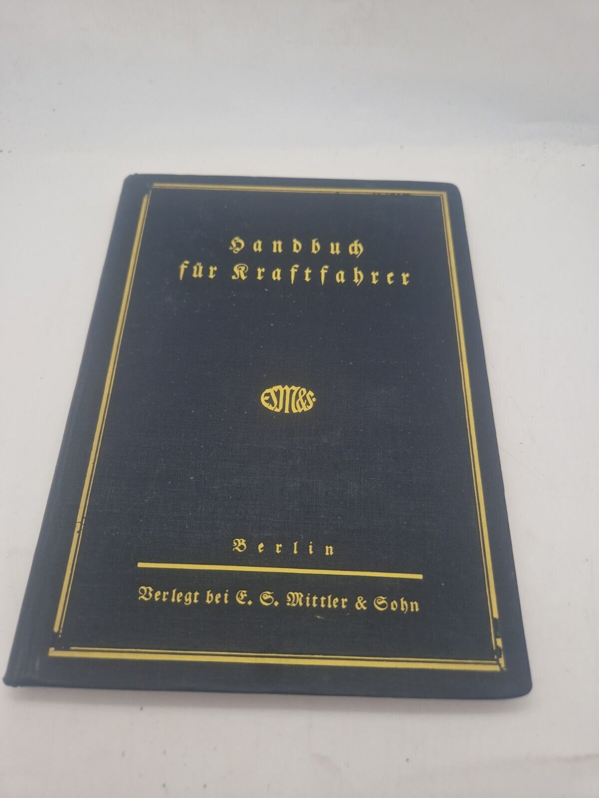 Handbuch fur Kraftfahrer 1926 RARE Hardback Berlin ESM&S German Engineering Book