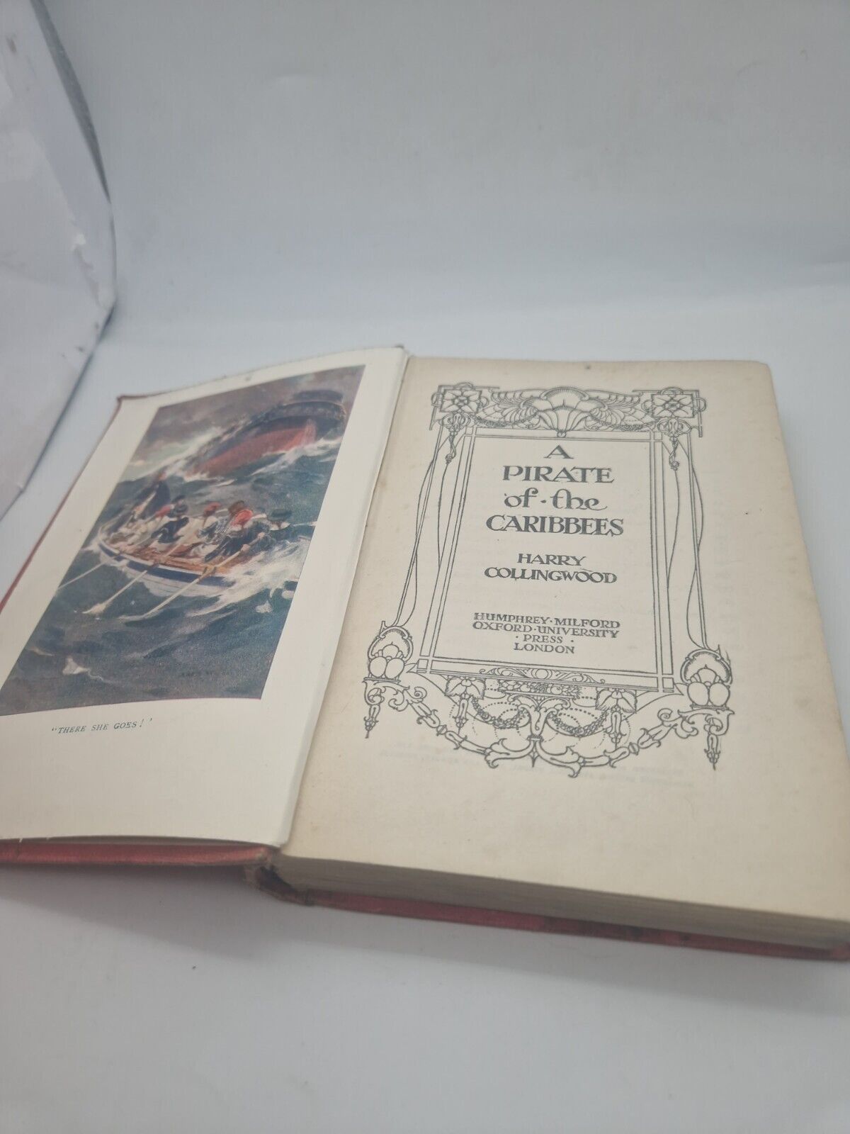 A PIRATE OF THE CARIBBEES ~ Harry COLLINGWOOD circa 1917 Hardback Book Rare