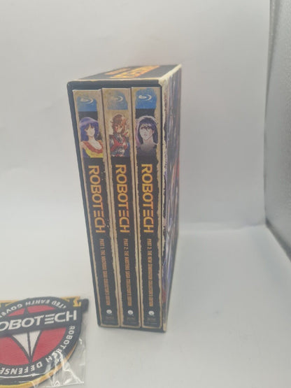 Robotech: The Complete Series Collector's Edition Blu-Ray w/ Patches