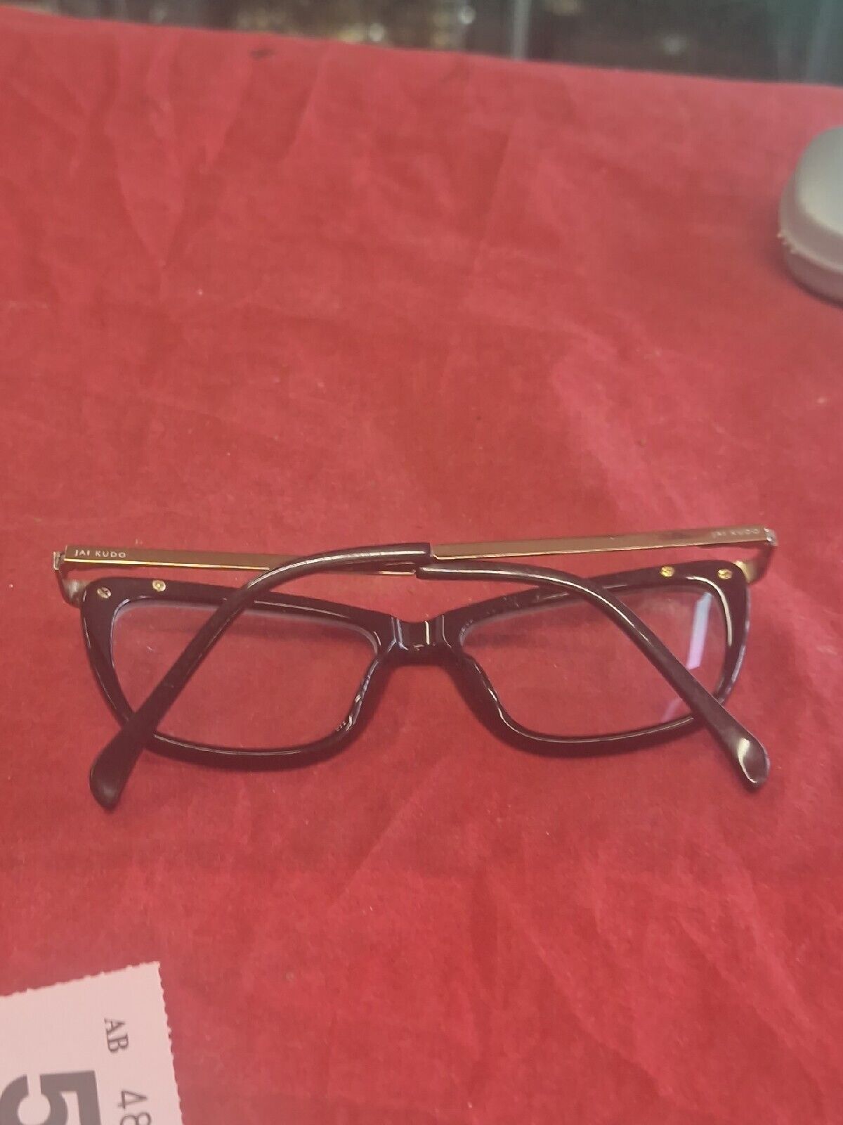 JAI KUDO eyeglasses BLACK GOLD MIX glasses frames ONLY MOD: (1503) 1851 P01