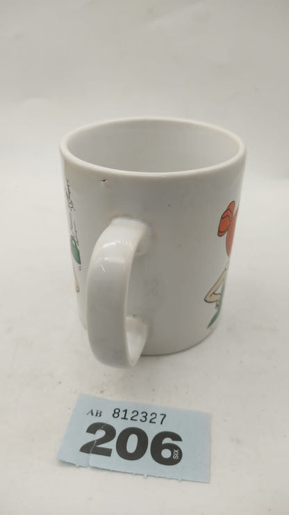 Kilncraft the Flintstones Mug Cup Rare Vintage, Staffordshire England 1992