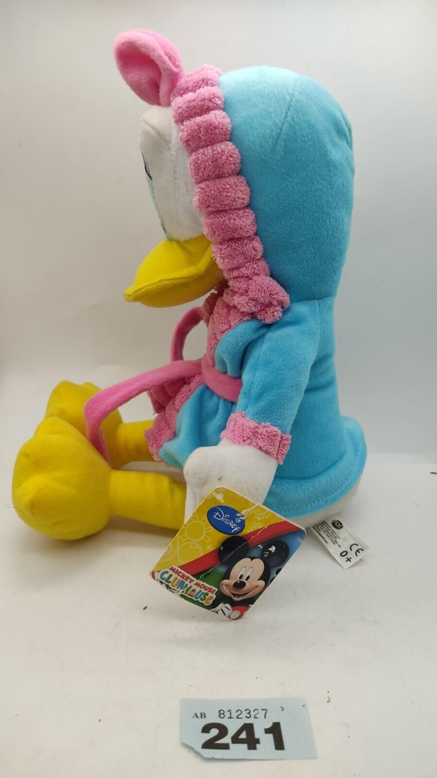 Disney Authentic Daisy Duck Bedtime Buddies Mickey's Clubhouse 15" Plush Soft