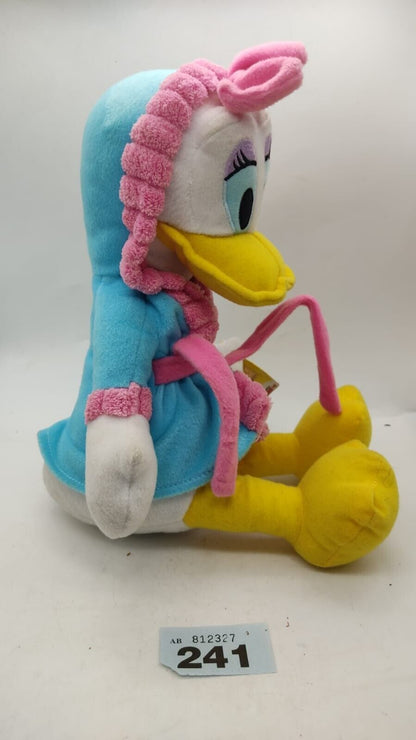 Disney Authentic Daisy Duck Bedtime Buddies Mickey's Clubhouse 15" Plush Soft