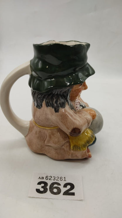 Roy Kirkham Pottery Staffordshire England The Tinker Toby Mug