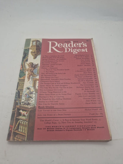 Reader's Digest April 1970 Rare Vintage Paperback Book Advertisements