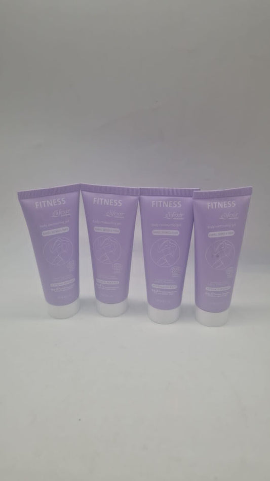 4 x elifexir Natural Beauty Fitness Body Contouring Cream - 160ml