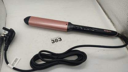 BaByliss 2456U Rose Quartz Oval Waving Wand Hair Curler Ceramic Barrel