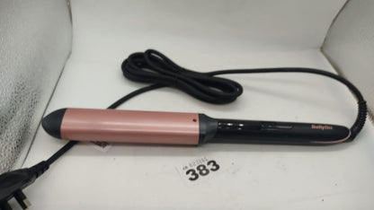 BaByliss 2456U Rose Quartz Oval Waving Wand Hair Curler Ceramic Barrel