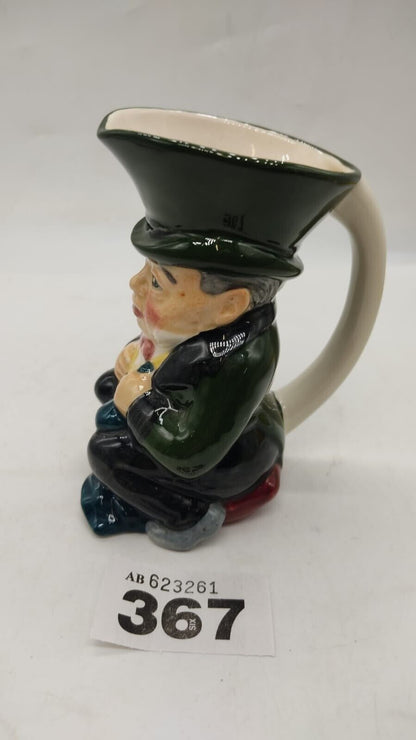 Roy Kirkham Toby Jug, Rich Man, 796 Staffordshire Hand Painted