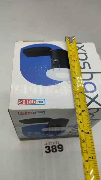 Saxby 50W Shieldplus MV IP65 Recessed Fixed Fire Rated Downlight Spotlights