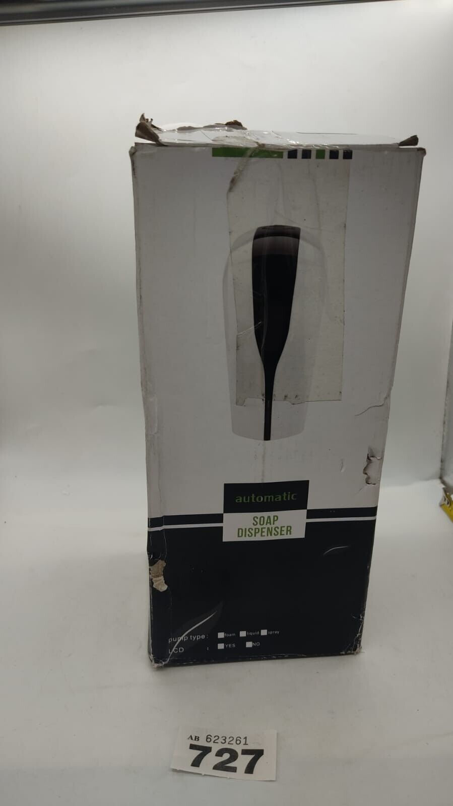 Touchless Liquid Soap Dispenser Automatic Dispenser 1000ml Box Slightly Damaged