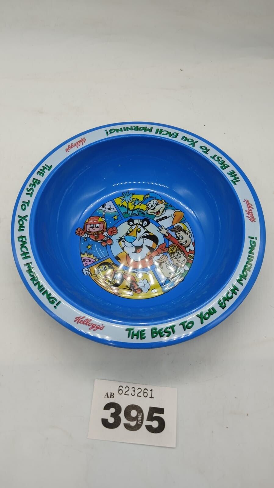 Kellogg's The Best to You Each Morning Collectable Plastic Cereal Bowl