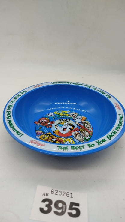 Kellogg's The Best to You Each Morning Collectable Plastic Cereal Bowl