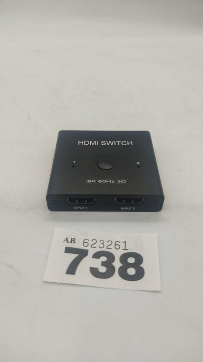 HD Multimedia Interface Bi‑direction Switch. 8k 60hz 3d Compatible. New