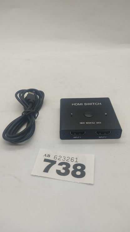 HD Multimedia Interface Bi‑direction Switch. 8k 60hz 3d Compatible. New