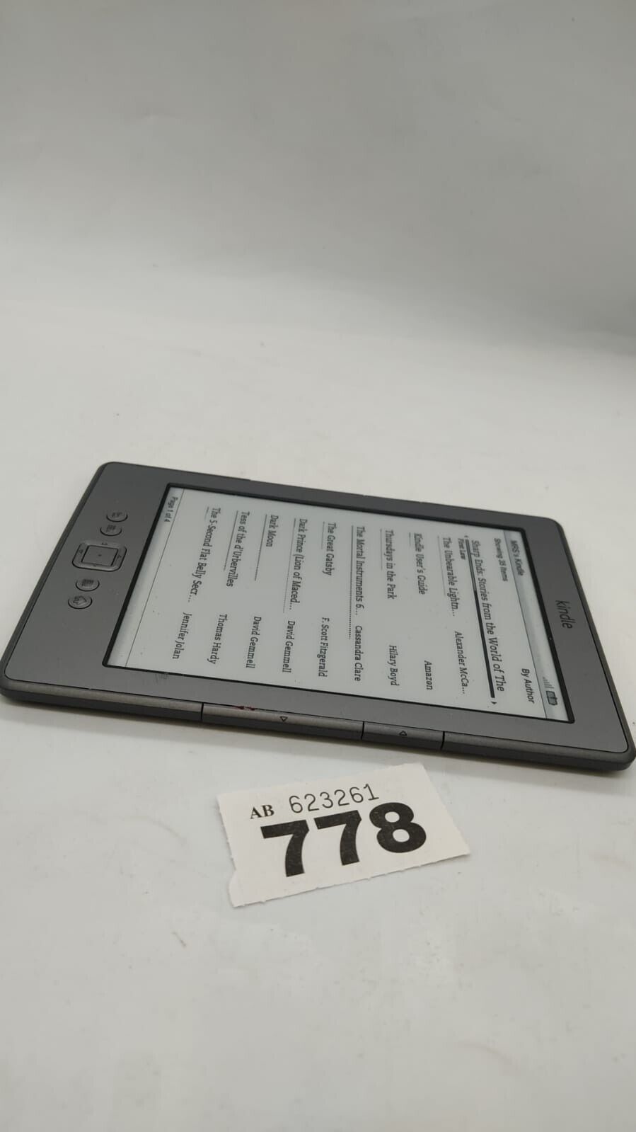 Amazon Kindle D01100 4th Generation Wi-Fi Tested Working. Device Only