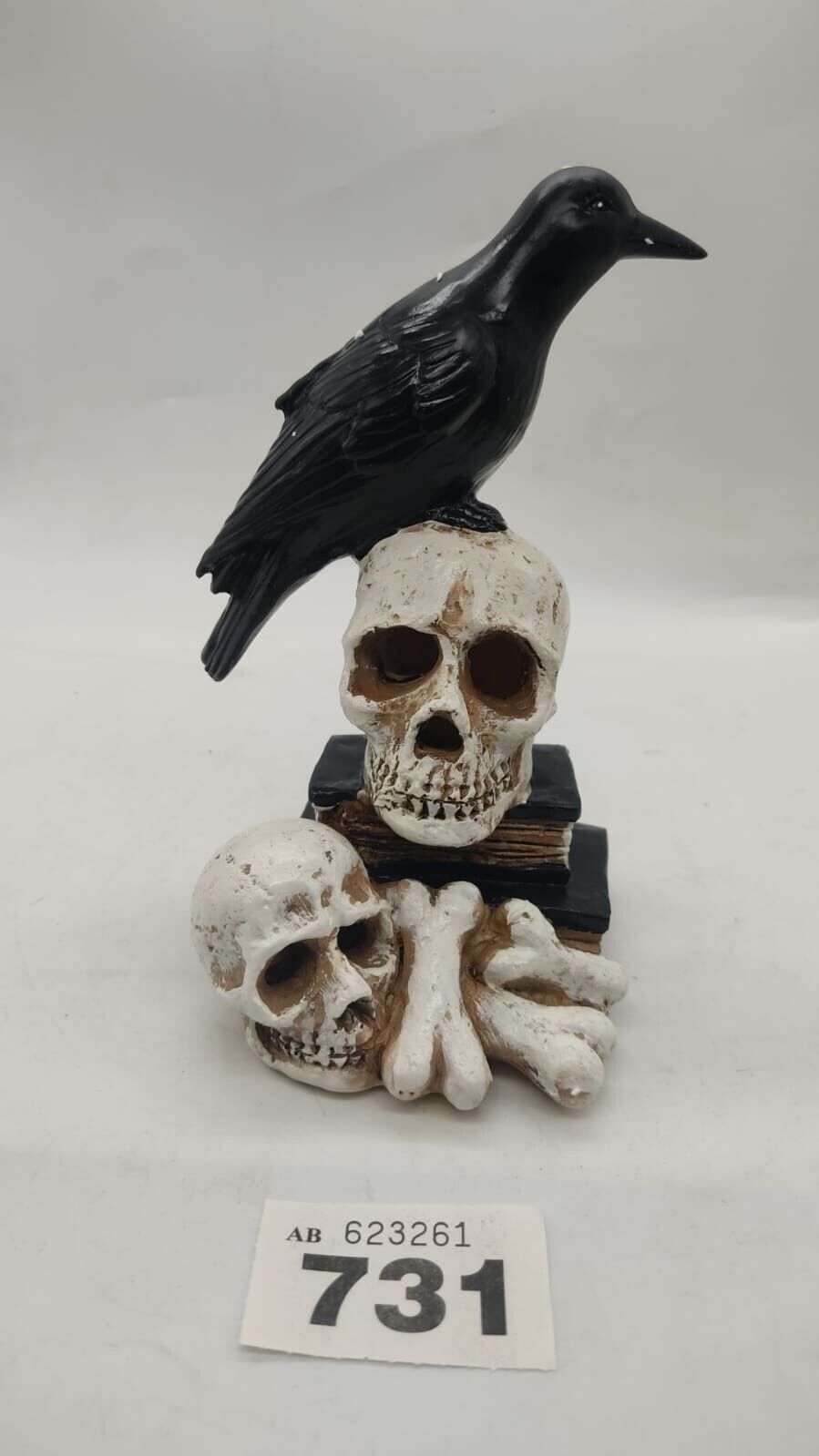 Halloween Decorations Lamp Skull Crow Bone Led Night Light Up Skull. New