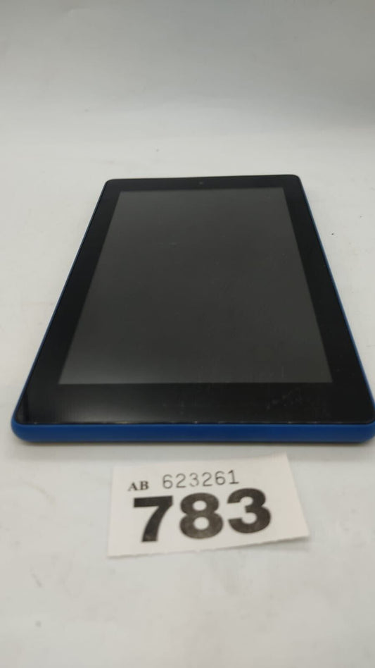 Amazon Kindle Fire 7 SR043KL Blue E-book Reader. Used. Device Only