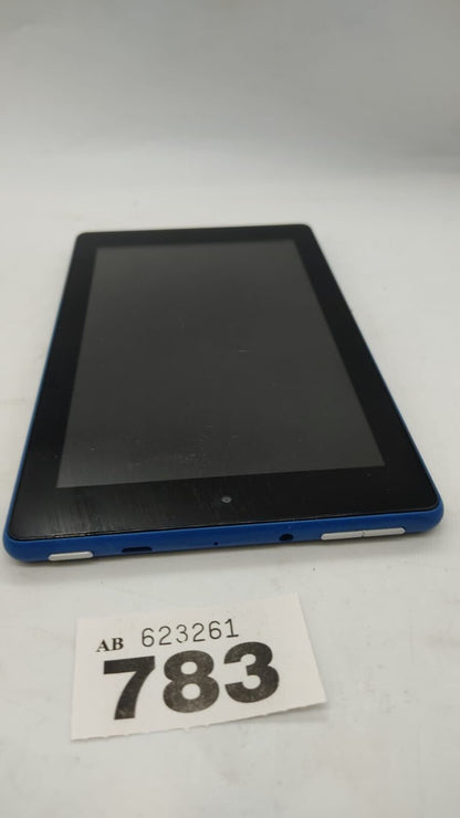 Amazon Kindle Fire 7 SR043KL Blue E-book Reader. Used. Device Only