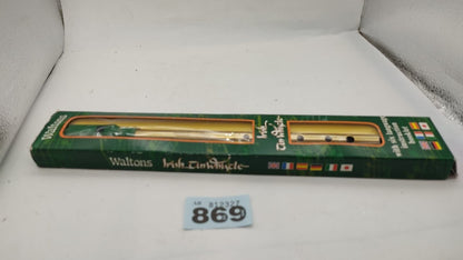 Waltons 1521 Brass Irish D Whistle. Boxed