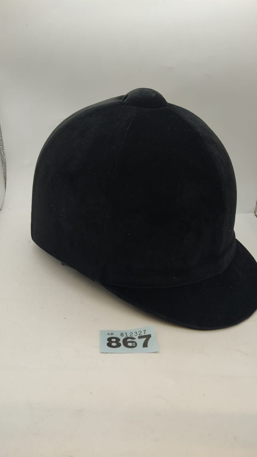 Champion Junior CPX3000 Black Velvet Horse Riding Hat