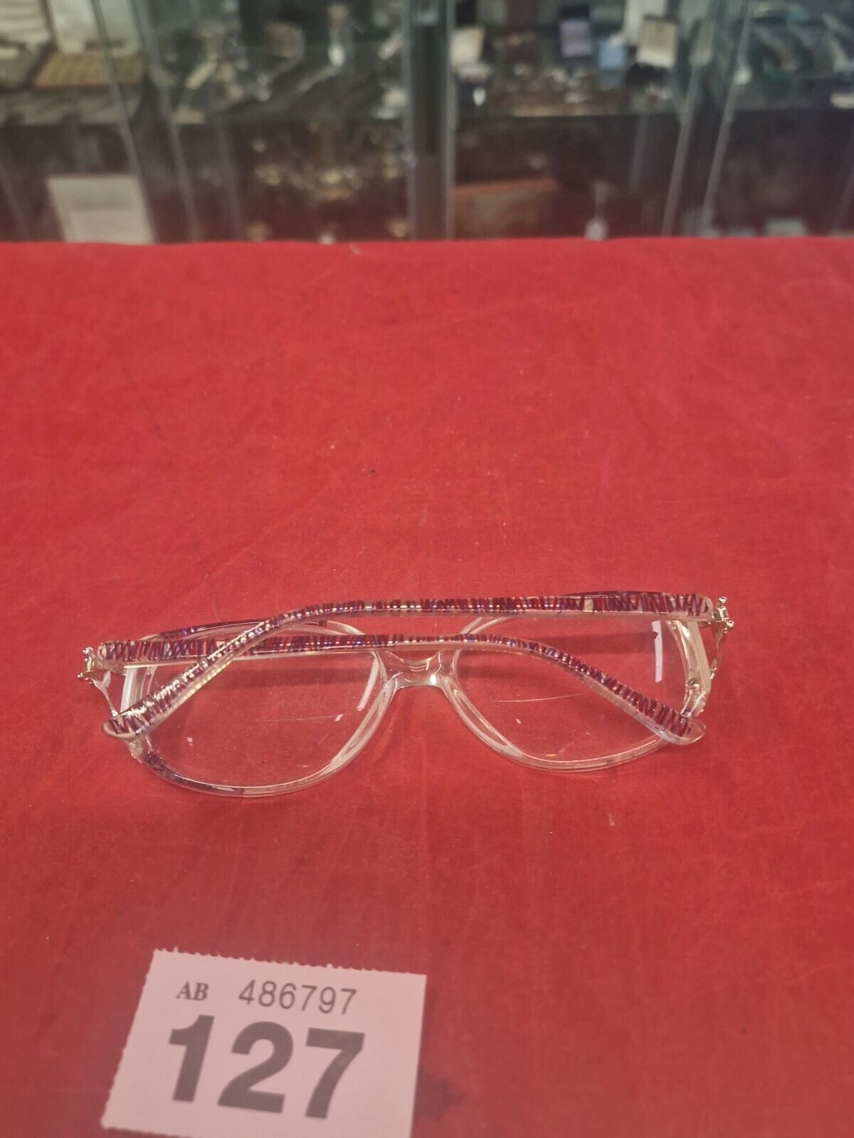 Specsavers Kerry Glasses Frame Blue Full Rim Eyeglasses Spectacles MOD: 21657610