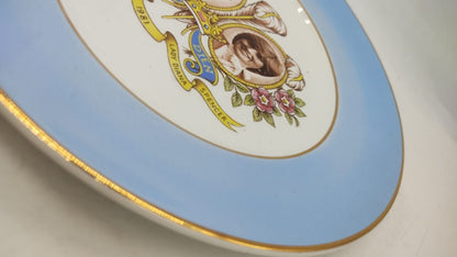 Prince Charles & Lady Diana Spencer, 1981 Royal Wedding Souvenir Royal Plate