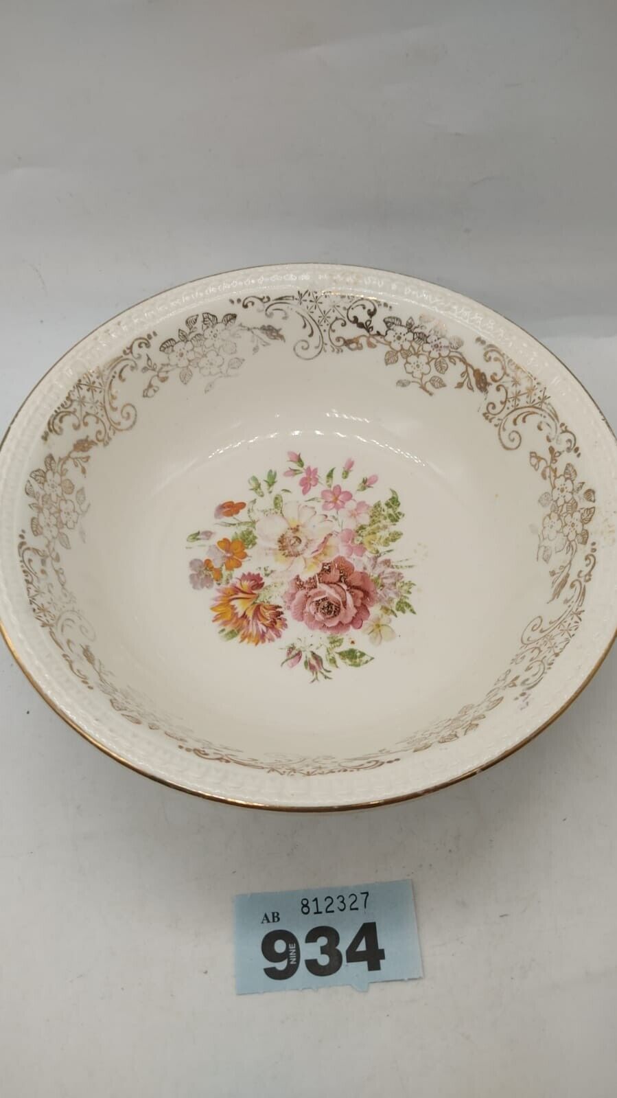 Vintage Floral Royal Leightonware Bowl Made in England