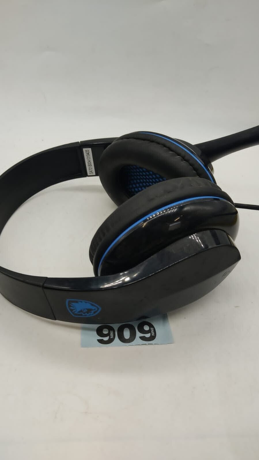 Sades SA-708GT Gaming Headset - Black / Blue Dual Phono Connection