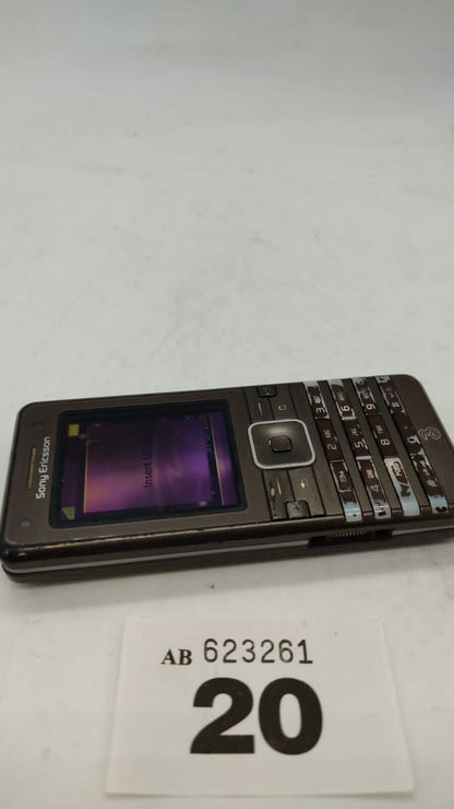 Sony Ericsson K770i Cyber-Shot Unlocked Mobile Phone - Brown