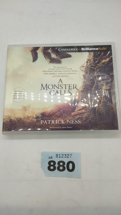 A Monster Calls Novel by Patrick Ness Audio CD + Bonus Disc