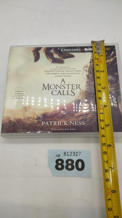 A Monster Calls Novel by Patrick Ness Audio CD + Bonus Disc