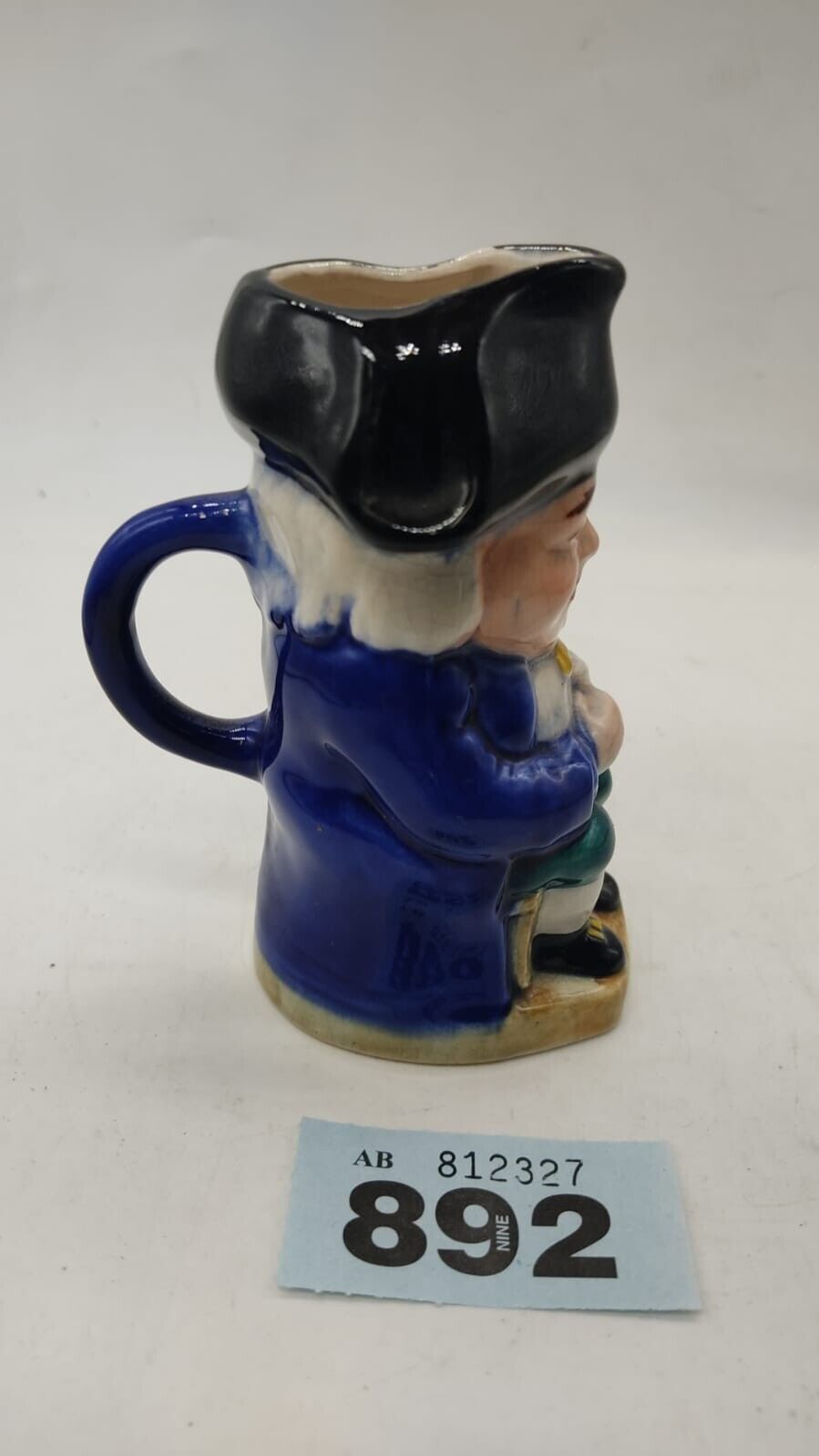 John Shaw & Sons Burlington Ware Toby Jug “Boozer” Made in England, 1950s