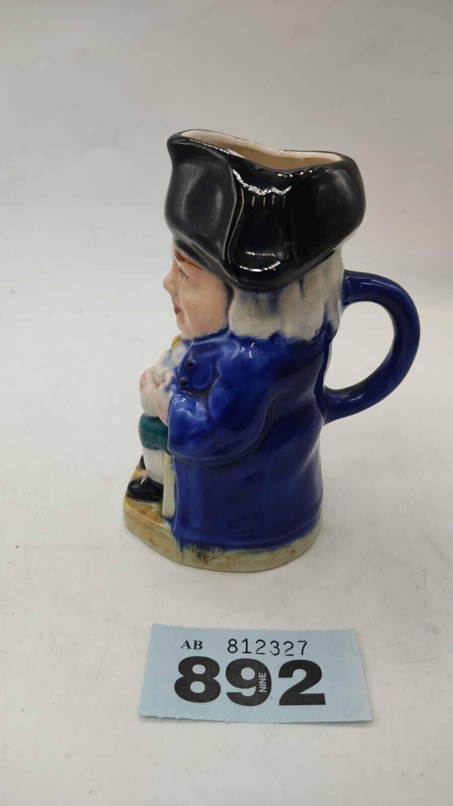 John Shaw & Sons Burlington Ware Toby Jug “Boozer” Made in England, 1950s