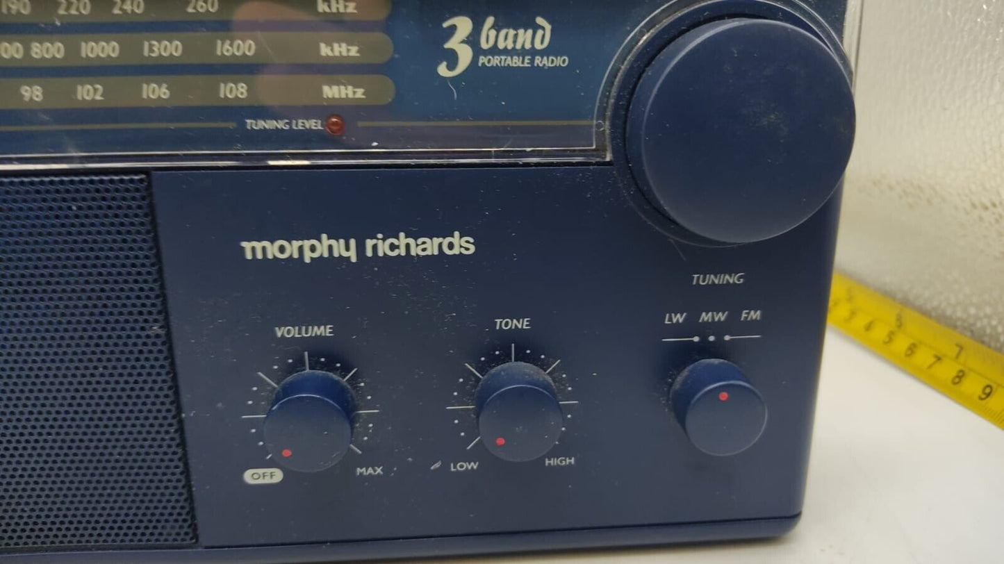 Vintage Morphy Richards R150 3 Band Portable Radio