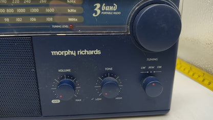 Vintage Morphy Richards R150 3 Band Portable Radio