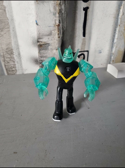 RARE DIAMOND HEAD BEN 10 6 INCH FIGURE CARTOON NETWORK TOYS Gift Idea