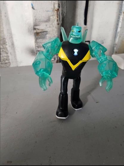 RARE DIAMOND HEAD BEN 10 6 INCH FIGURE CARTOON NETWORK TOYS Gift Idea