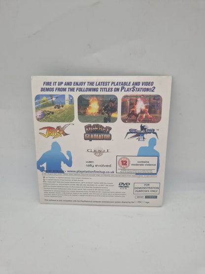 RARE Fire it Up (Playstation 2) PS2 Demo VGC Tested FREE FAST POST